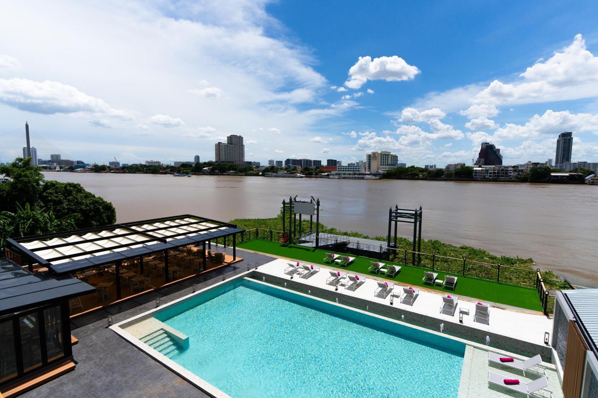 Glow Bangkok Riverside Esterno foto